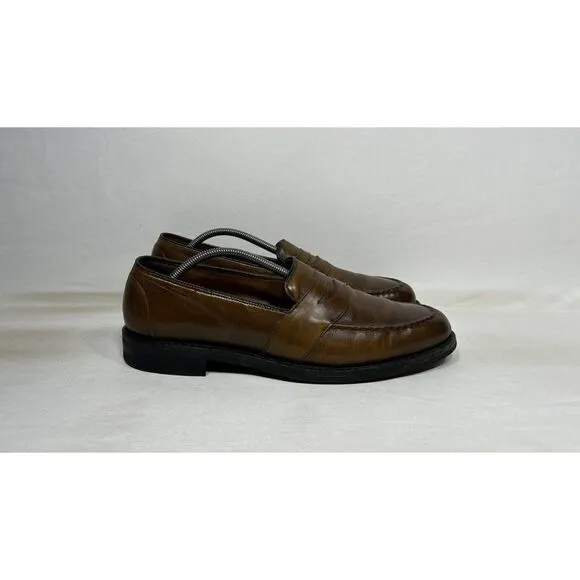Allen Edmonds Loafers Randolph Brown Leather Slip on Men's Size 11.5 B Dainite