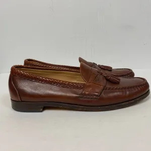 Allen Edmonds Maxfield Chili Brown Leather Tassel Loafers 14C 47716 Made in USA