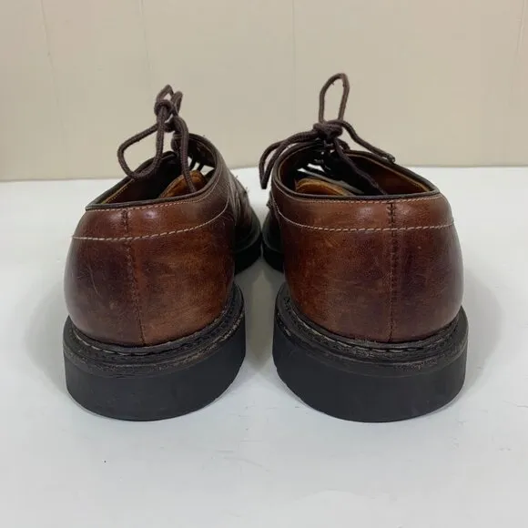 Allen Edmonds Men’s Mapleton Oxford Loafers Brown Cognac Size 9