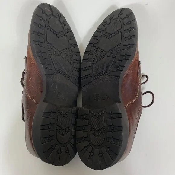 Allen Edmonds Men’s Mapleton Oxford Loafers Brown Cognac Size 9