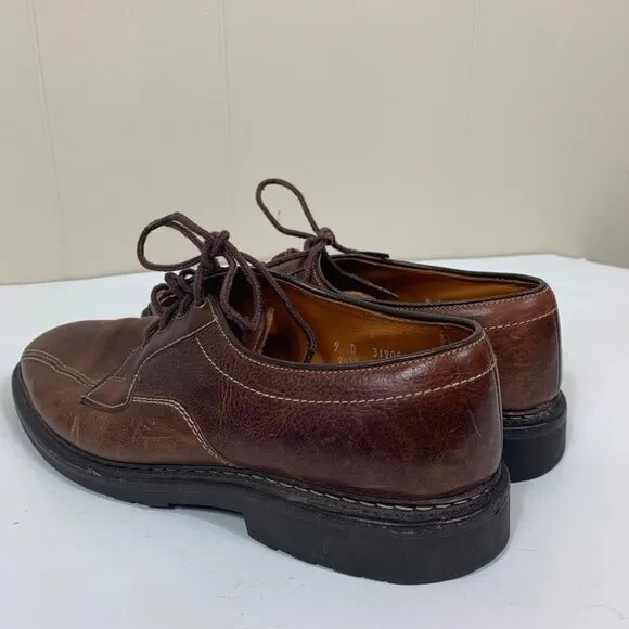 Allen Edmonds Men’s Mapleton Oxford Loafers Brown Cognac Size 9