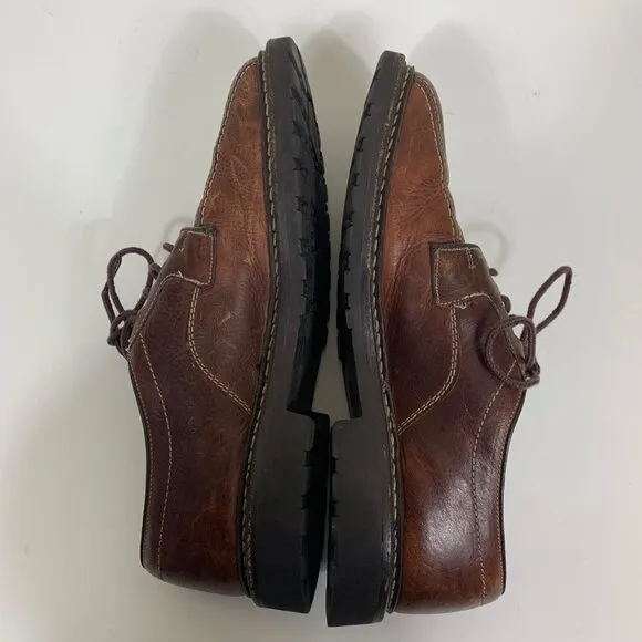 Allen Edmonds Men’s Mapleton Oxford Loafers Brown Cognac Size 9