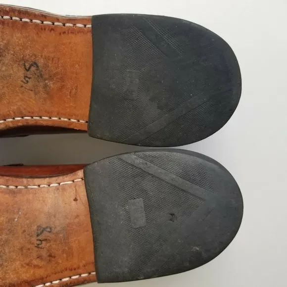 Allen Edmonds Mens Tassel Loafers Size 9 B Brown