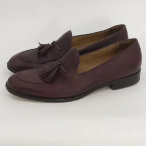 Allen Edmonds Perugia Tassel Loafer Brown Leather Made in Italy‎ Men's 11D