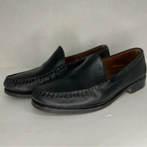 Allen Edmonds Sanibel Black Leather Loafers Men's Size 10