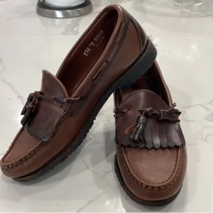 Allen Edmunds Loafers. Men’s Brown Nashua Tassel Shoes. Size 6 1/2 D