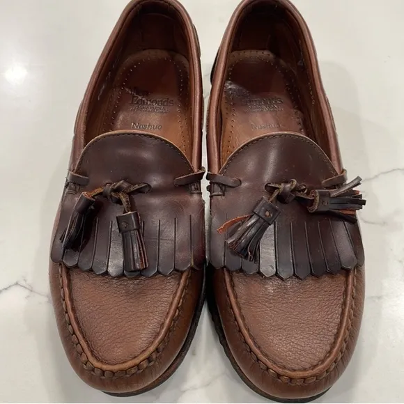 Allen Edmunds Loafers. Men’s Brown Nashua Tassel Shoes. Size 6 1/2 D