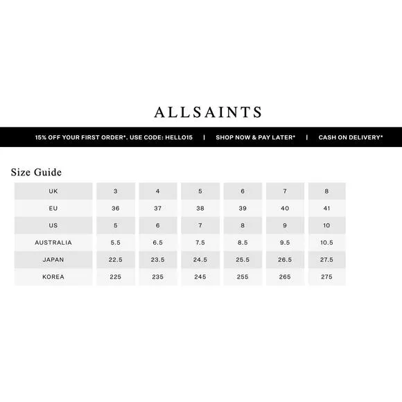 AllSaints Suede Lace Up Dark Sand Combat Boots
