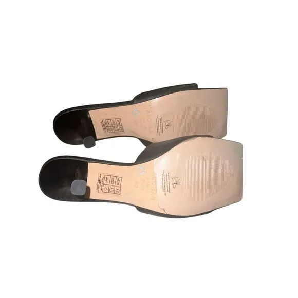 ✨ALOHAS Puffy Leather Sz 40 Mules✨