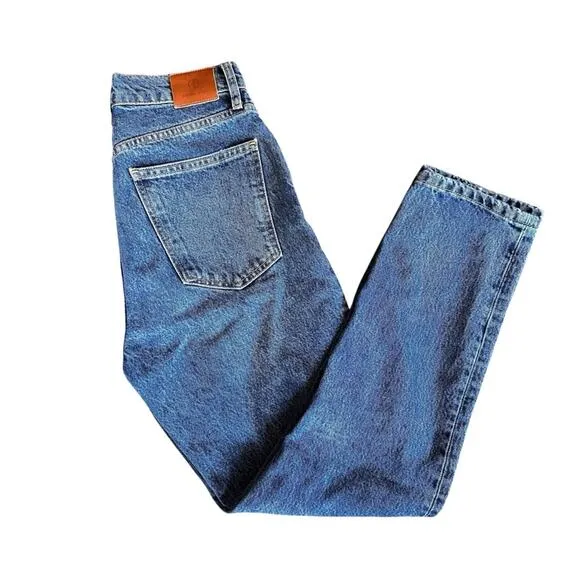 Anine Bing “Sonya” Jean – Medium Indigo – Size 28 – EUC