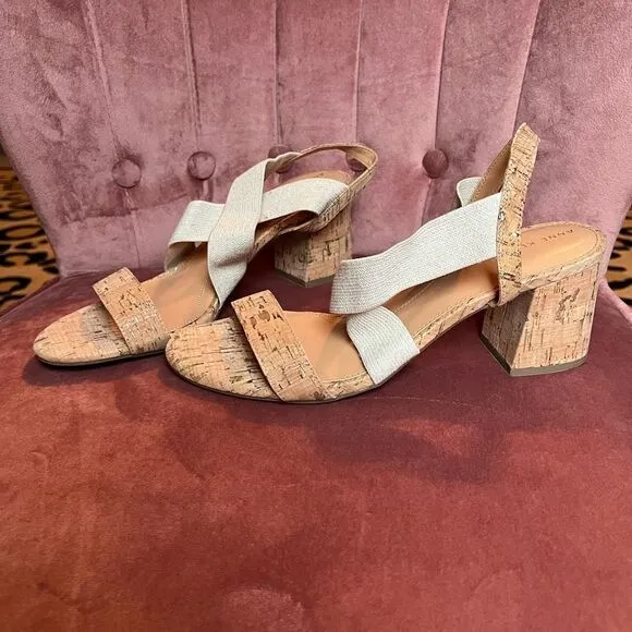 ANNE KLEIN RESSA HEELED SANDAL