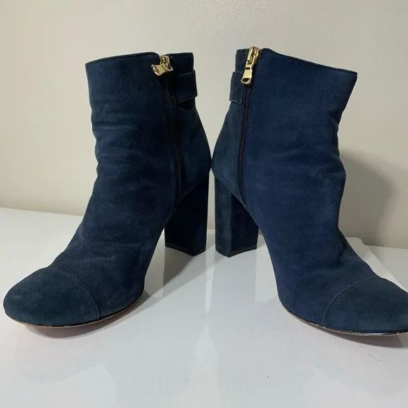 Anne Taylor  chunky heal ankle boots 8m