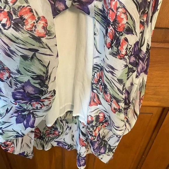Anthropologie Maeve Flora Wrap Dress size 6