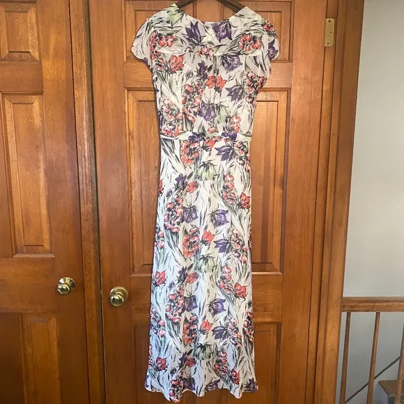 Anthropologie Maeve Flora Wrap Dress size 6