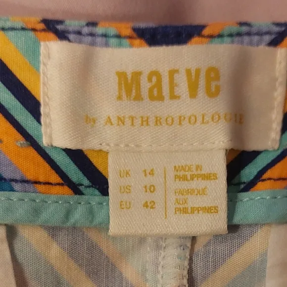 Anthropologie Maeve High-Rise Relaxed Shorts