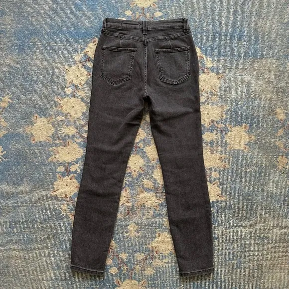 Anthropologie Pilcro Button-Fly Ultra High-Rise Skinny Jeans 29