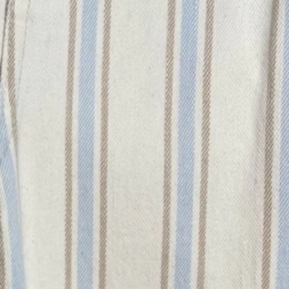 ANTHROPOLOGIE Pilcro High Rise Boyfriend Jean Stripes Dainty Floral 26 NWT
