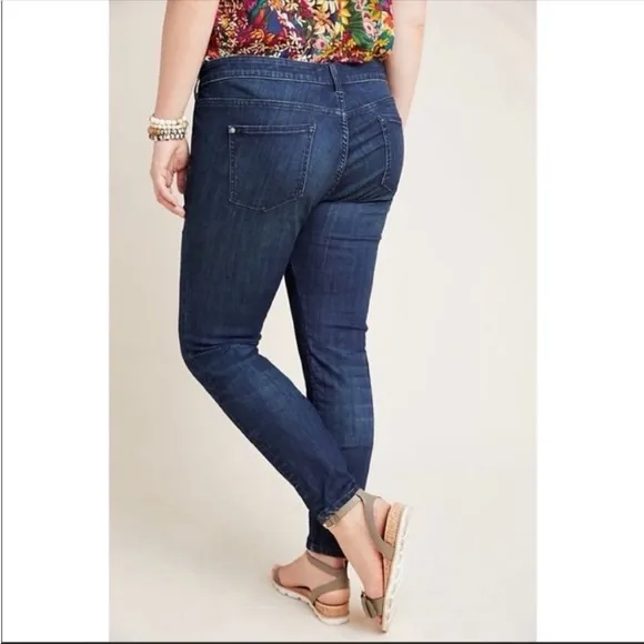 ANTHROPOLOGIE Pilcro High Rise Legging Jeans Skinny Plus Size 24W NWT