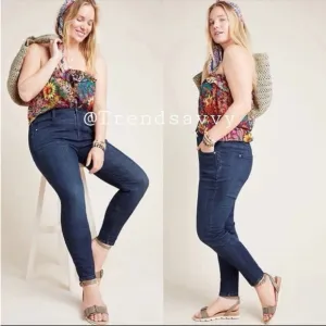 ANTHROPOLOGIE Pilcro High Rise Legging Jeans Skinny Plus Size 24W NWT