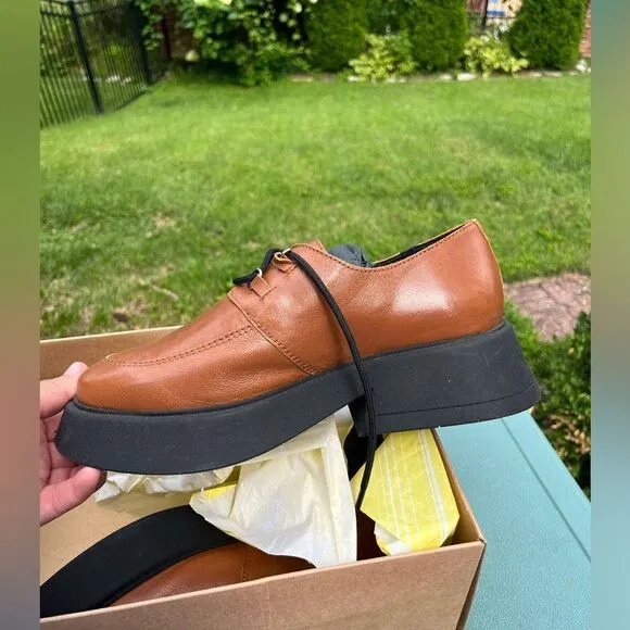 Anthropologie Maeve Oxford Loafers NIB