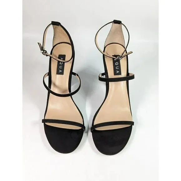 Aqua x Maeve Reilly Women's Jenni Strap High Heel Sandals Size 9.5 (MSRP $138)