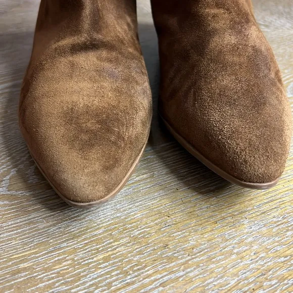 AQUATALIA Brown Suede Ankle Boots 9