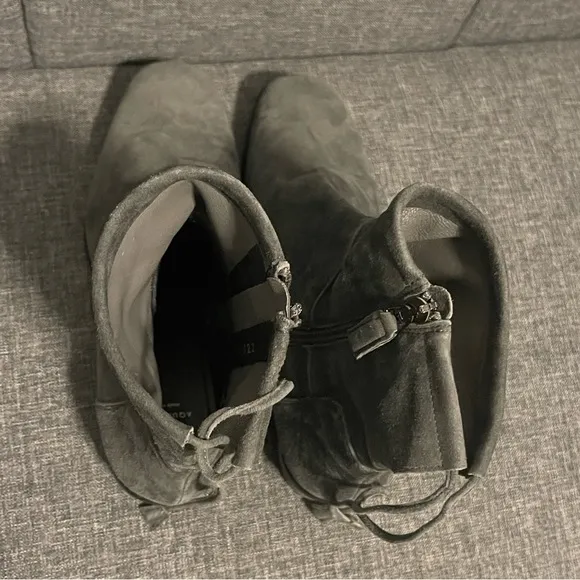 Aquatalia Lisa Weatherproof Suede Slouch Boots