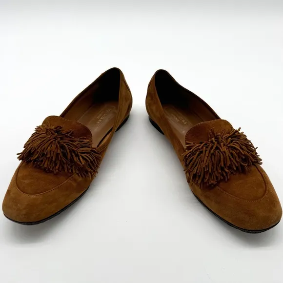 Aquazzura Wild Thing Fringe Loafers
