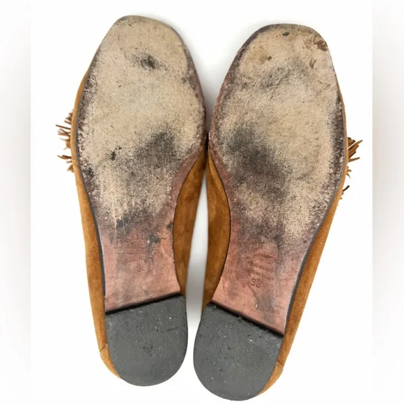 Aquazzura Wild Thing Fringe Loafers