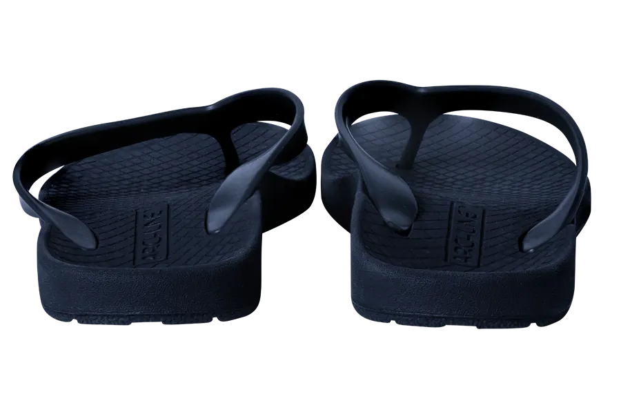 Archline Orthotic Flip Flops - Navy