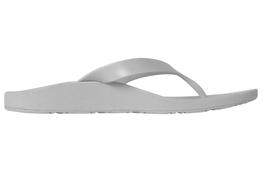 Archline Orthotic Flip Flops - White