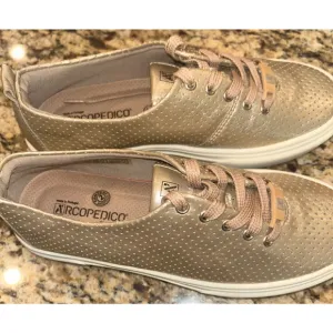 Arcopedico Comfort Gold Sneakers Women's Size 37/ US 7 BOGO