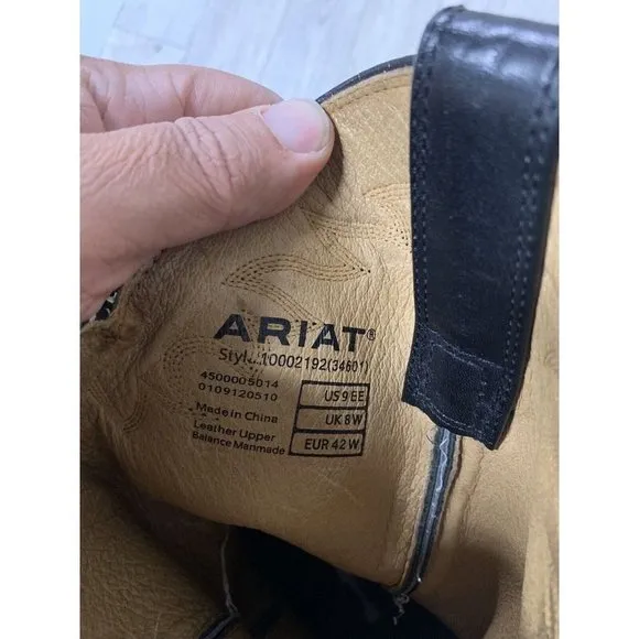 Ariat 34601 Sedona Western BOOT Black US 9EE