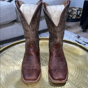 Ariat Brown Cowhand Adobe Clay Boots