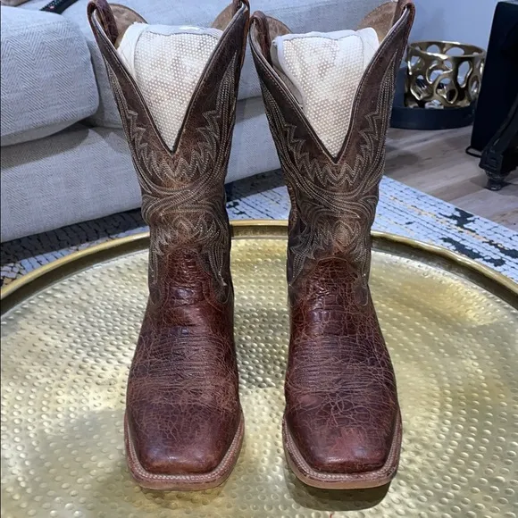 Ariat Brown Cowhand Adobe Clay Boots