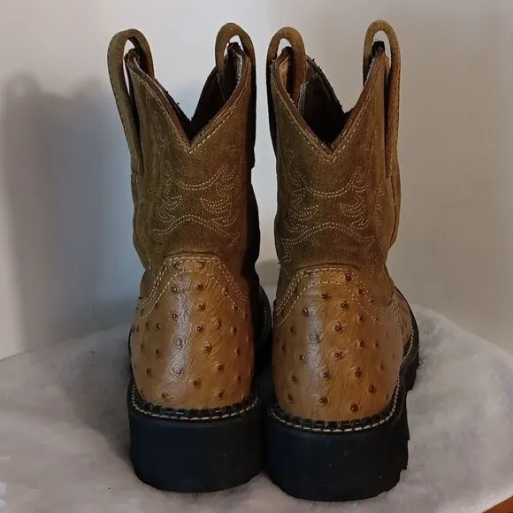 Ariat Fat Baby Leather &amp; Suede Women's Western Boots