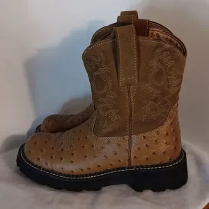 Ariat Fat Baby Leather &amp; Suede Women's Western Boots