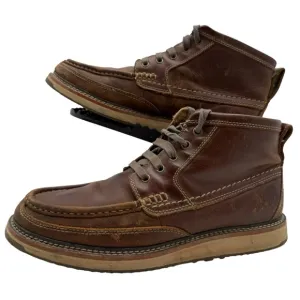 Ariat Lookout Foothill Mens 9 Leather Ankle Boots Shoes Work Western 10025144