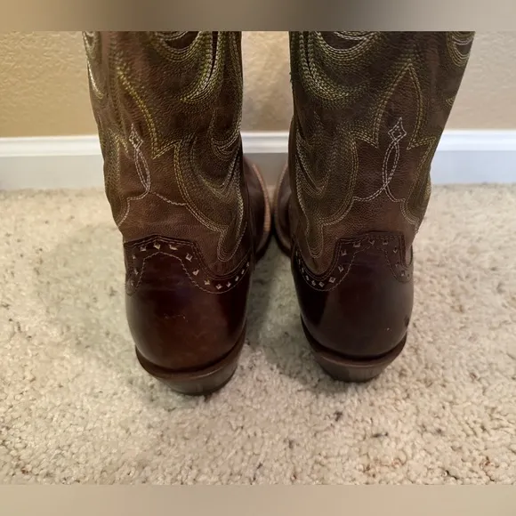 Ariat Men's Turnback Western Boots - Brown Size 10.5