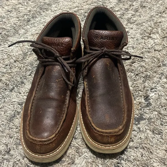 Ariat Recon Country Men's Brown Leather lace Boots sz 12D