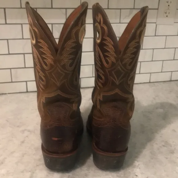 Ariat Western Boots Mens Brown Leather Cowboy 34824 Rodeo Ranchwear Southwestern