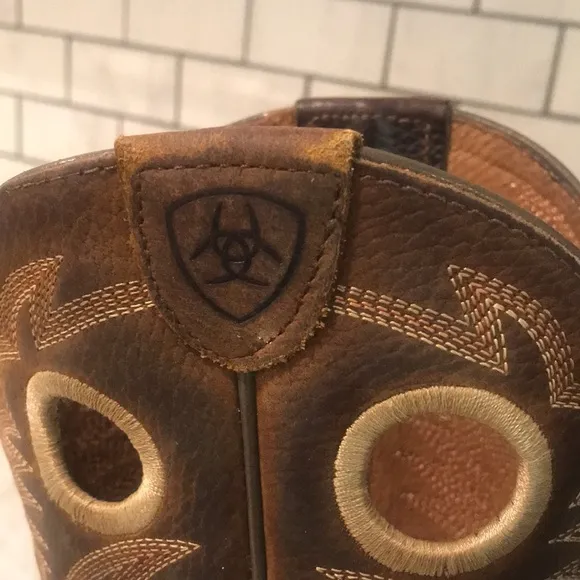 Ariat Western Boots Mens Brown Leather Cowboy 34824 Rodeo Ranchwear Southwestern