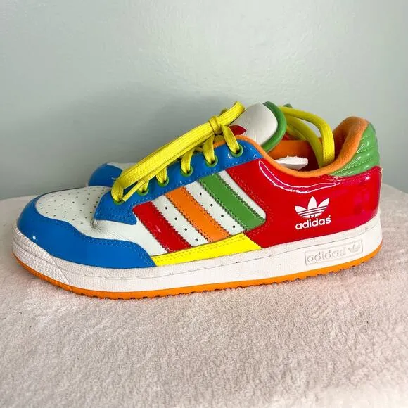as Men’s Leather Centennial Retro Multi-Color Sneakers Size 8.5