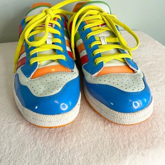 as Men’s Leather Centennial Retro Multi-Color Sneakers Size 8.5