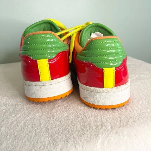 as Men’s Leather Centennial Retro Multi-Color Sneakers Size 8.5