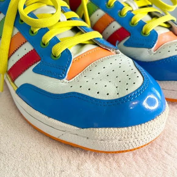 as Men’s Leather Centennial Retro Multi-Color Sneakers Size 8.5