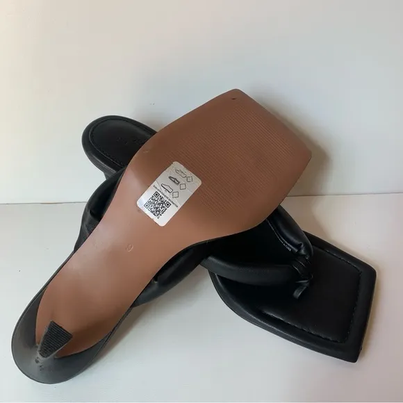 Asos Black Women’s high heels Sandals Square Front and heels Size 9