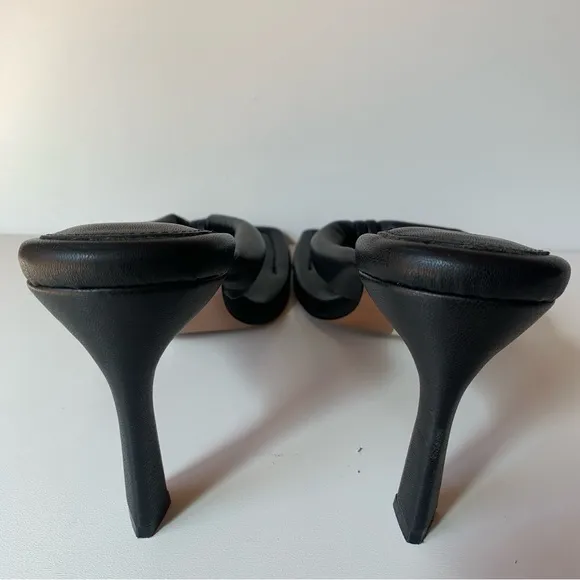 Asos Black Women’s high heels Sandals Square Front and heels Size 9