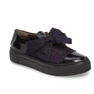 Attilio Giusti Leombruni Bow Chunky Platform Loafers Shoe 381/2