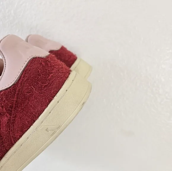 AUTRY Medalist 01 Red Suede Flat Low Sneakers Women’s Size 36 or US 6